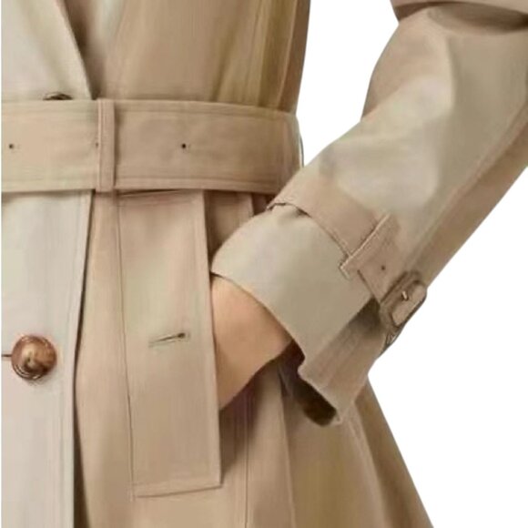 NWT BURBERRY Clayhall cotton gabardine trench coat - Picture 6 of 6